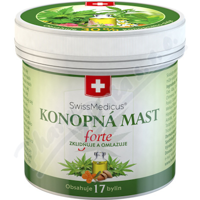 SwissMedicus Konopn mast forte 125ml