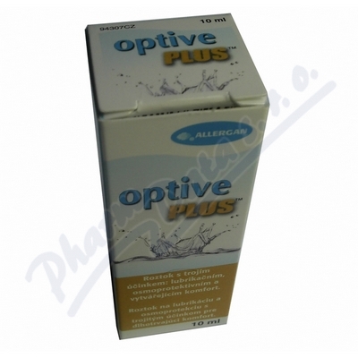 Optive Plus on kapky 10ml