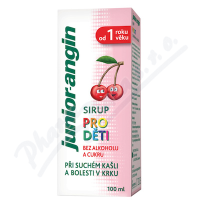 Junior-angin sirup pro dti od 1 roku 100ml