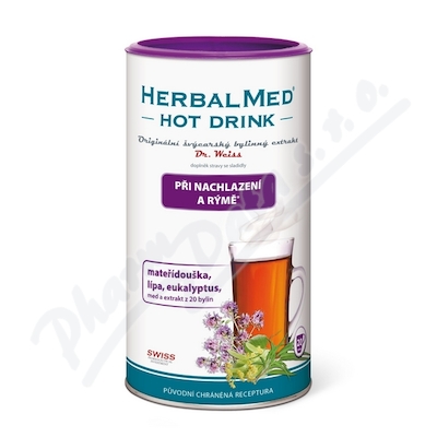 HERBALMED HotDrink Dr.Weiss dch.cesty 180g+vitC