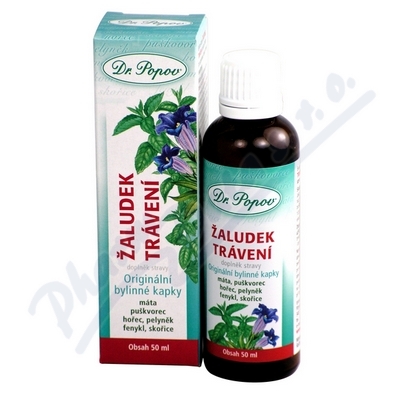 Dr.Popov Kapky bylinn aludek-Trven 50ml