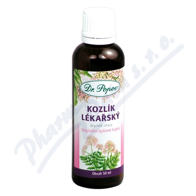 Dr.Popov Kapky bylinn Kozlk lkask 50ml