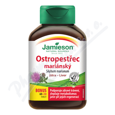 JAMIESON Ostropestec marinsk Sylibum mar.tbl.90