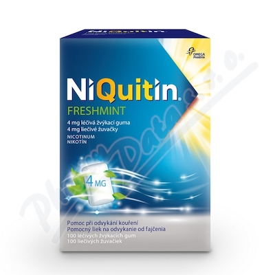 Niquitin Freshmint 4mg gum.mnd.100 I