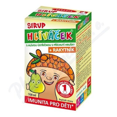 HLVEK sirup s hlvou a rakytnkem HRUKA 100ml