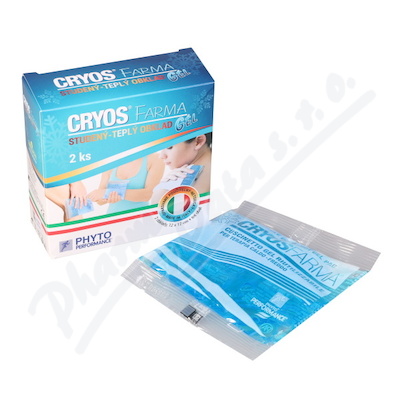 CRYOSFARMA 12x12cm gelov studen-tepl obklad 2ks