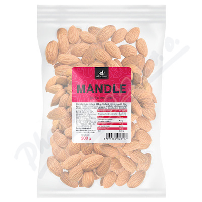 Allnature Mandle jdra natural 500g