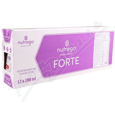 nutrego FORTE lesn jahoda por.sol.12x200ml