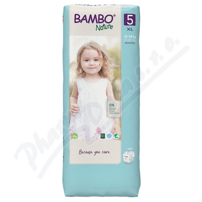 Bambo Nature 5 dts.plenkov kalhotky 12-18kg 44ks