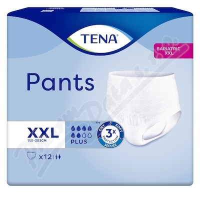 TENA Pants Bariatr.Plus XXL ink.kalh. 12ks 792862