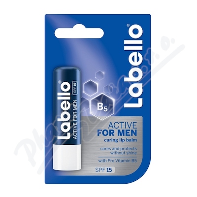 Labello balzm na rty Active For Men 4.8g 85151