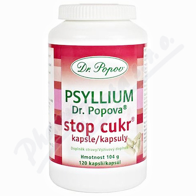 Dr.Popov Psyllium Stopcukr cps.120