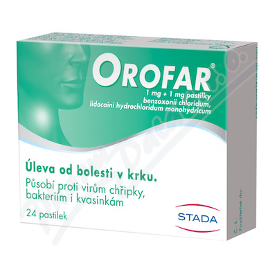 Orofar 1mg-1mg pas.24