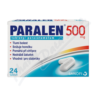 Paralen 500mg tbl.nob.24