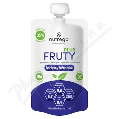 nutrego FRUTY PLUS borvka por.sol.4x175ml