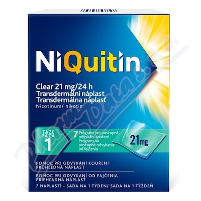 Niquitin Clear 21mg-24h tdr.emp.7