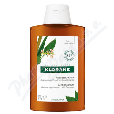 KLORANE ampon proti lupm s galangalem 200ml