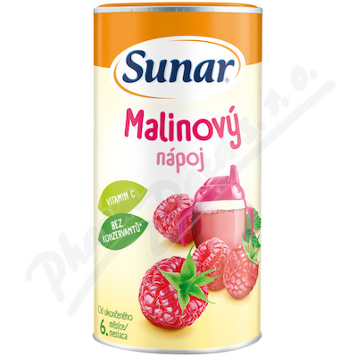 Sunar rozpustn npoj malinov 200g