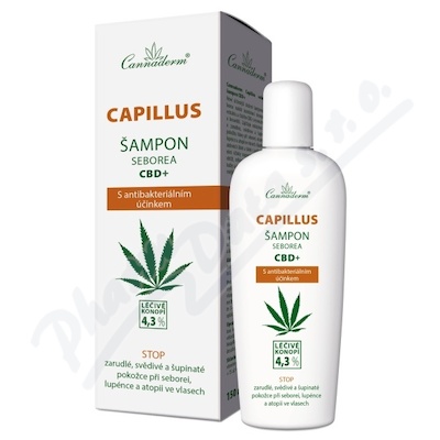 Cannaderm Capillus seborea ampon CBD+ 150ml