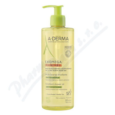 A-DERMA Exomega CONTROL Zvl.sprchov olej 500ml