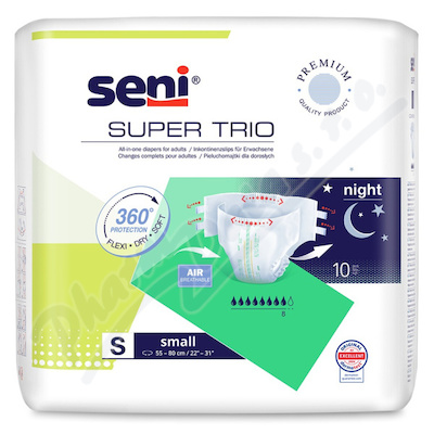 Seni Super Trio inkon.plen.kalh.s leptky S 10ks