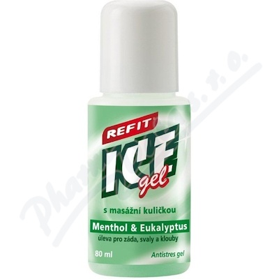 Refit Ice gel Menthol&Eukalyptus roll-on 80ml