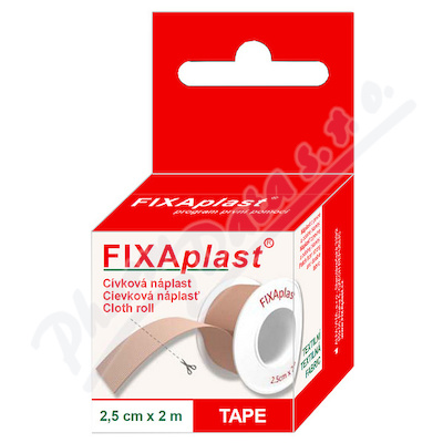 FIXAplast TAPE cvkov nplast 2.5cmx2m