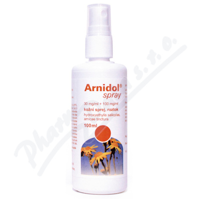 Arnidol spray 30+100mg-ml drm.spr.sol.100ml