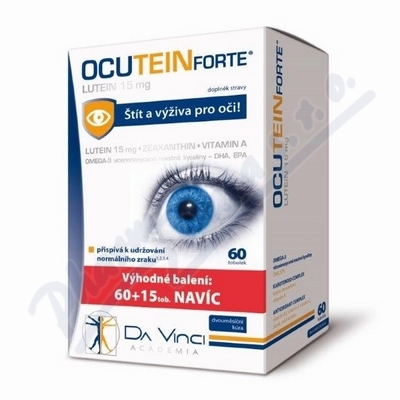 Ocutein FORTE Lutein 15mg Da Vinci Academia 60+15