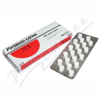 Pyridoxin tbl.20x20mg Liva